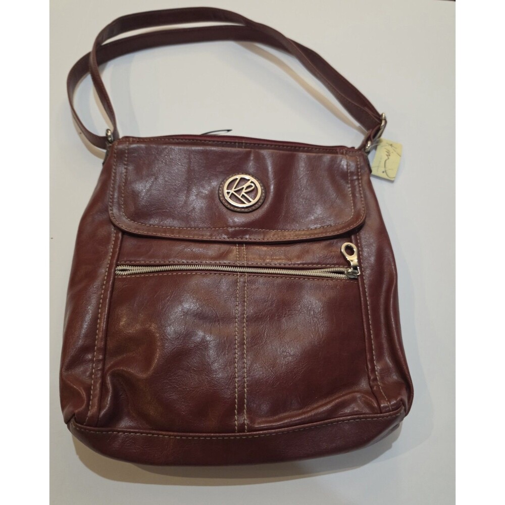 Kim Rogers Erica Flap Crossbody Purse In Real Red Color Nwt